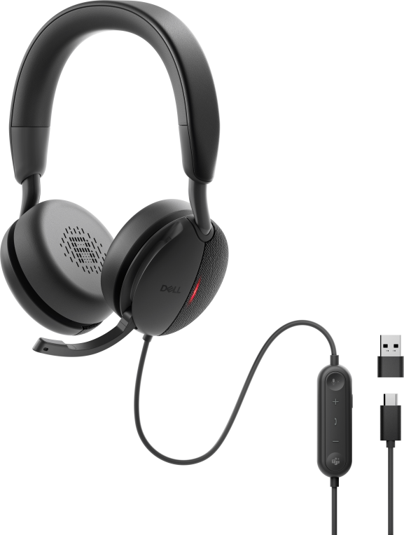 AURICULARES DELL PRO WIRED ANC WH5024 USB-C - detalle