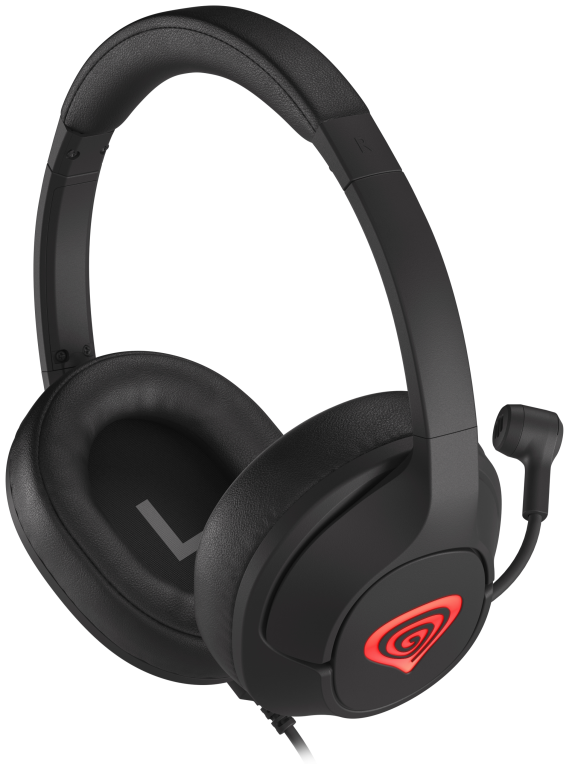 AURICULARES GAMING GENESIS RADON 800 7.1 VIRTUAL MINI JACK, USB NEGRO - detalle