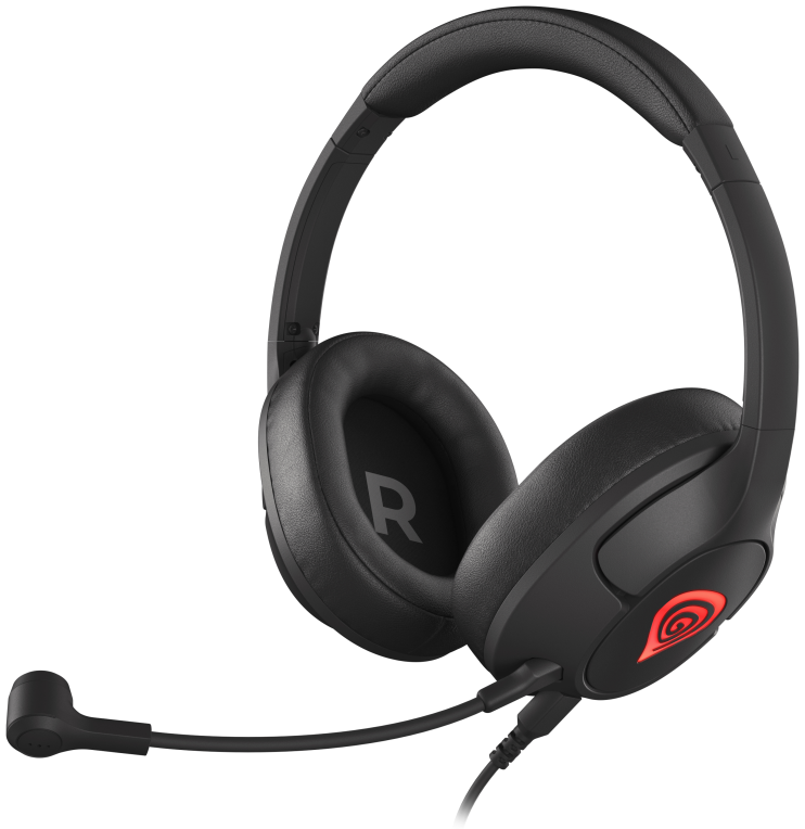 AURICULARES GAMING GENESIS RADON 800 7.1 VIRTUAL MINI JACK, USB NEGRO