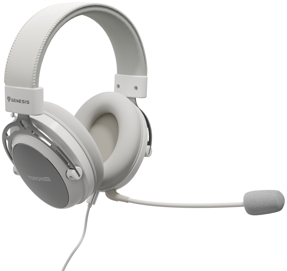 AURICULARES GAMING GENESIS TORON 301 BLANCO - detalle