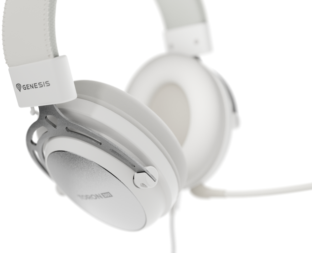 AURICULARES GAMING GENESIS TORON 301 BLANCO - detalle