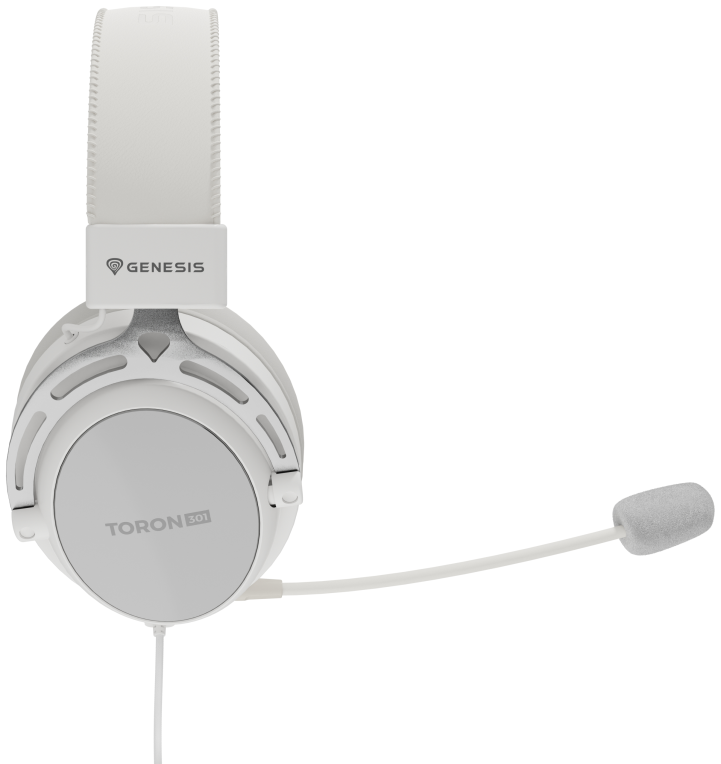 AURICULARES GAMING GENESIS TORON 301 BLANCO - detalle