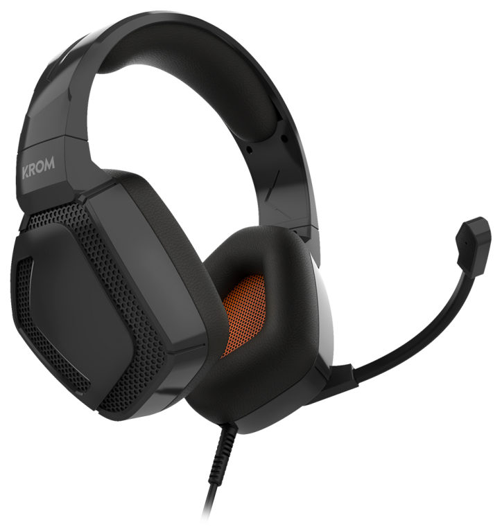 AURICULARES GAMING KROM KOPA PRO NEGRO MICROFONO ALAMBRICO - detalle