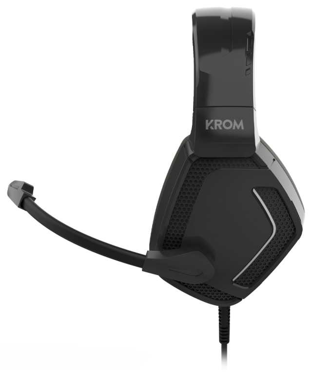 AURICULARES GAMING KROM KOPA PRO NEGRO MICROFONO ALAMBRICO - detalle