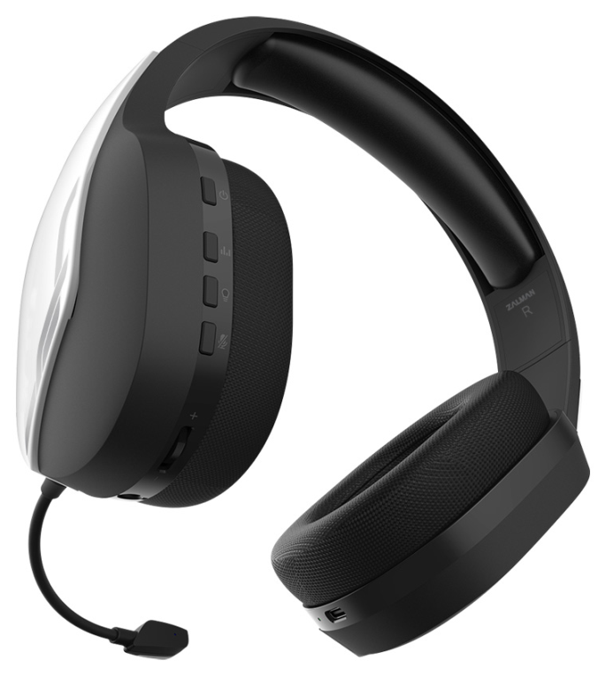 AURICULARES GAMING ZALMAN ZM-HPS700W BLUETOOTH BLANCO - detalle