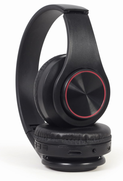 AURICULARES GEMBIRD BHP-LED-01 NEGRO MICROFONO BT - detalle