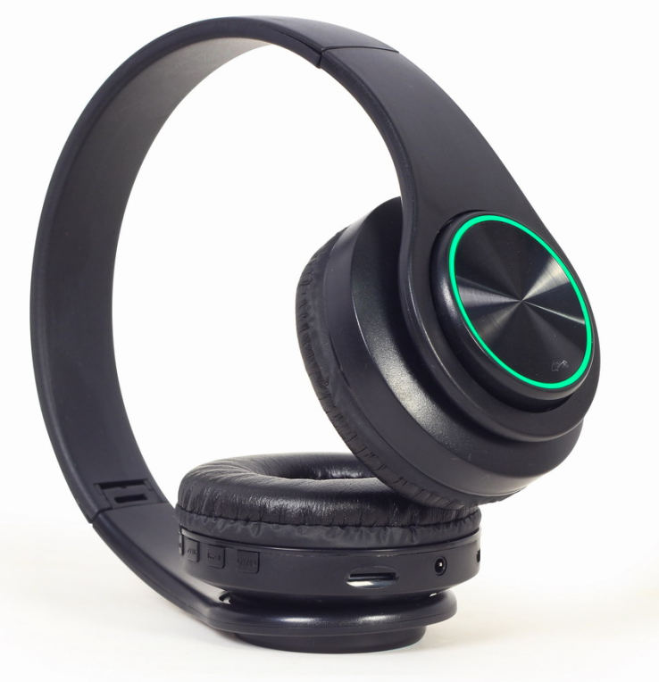 AURICULARES GEMBIRD BHP-LED-01 NEGRO MICROFONO BT - detalle