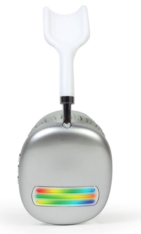 AURICULARES GEMBIRD BHP-LED-02-W BLANCO MICROFONO BT - detalle