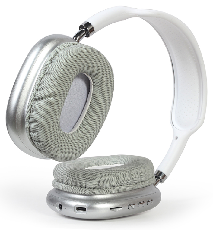 AURICULARES GEMBIRD BHP-LED-02-W BLANCO MICROFONO BT - detalle