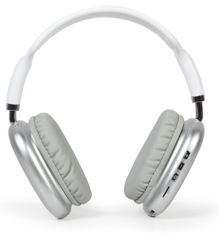 AURICULARES GEMBIRD BHP-LED-02-W BLANCO MICROFONO BT - detalle