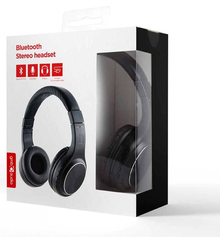 AURICULARES GEMBIRD BHP-WAW WARSZAWA NEGRO MICROFONO BT - detalle