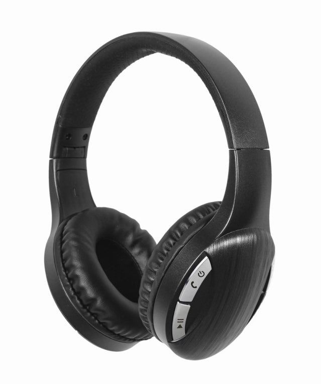 Auriculares Gembird BTHS-01-BK Auriculares sen fíos e con fío Diadema Chamadas/Música MicroUSB Bluetooth Negro