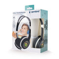 Auriculares e auriculares Gembird MHP-JR-BK con cable, diadema, música, negro