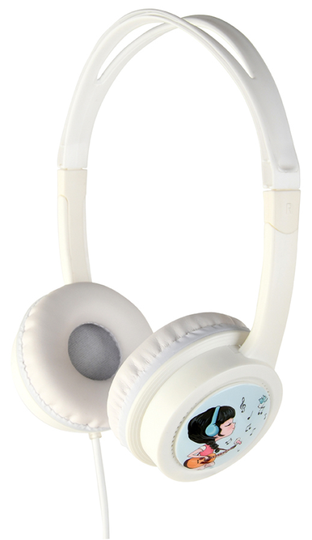 AURICULARES GEMBIRD MHP-JR-W INFANTIL BLANCO ALAMBRICO JACK 3.5MM - detalle
