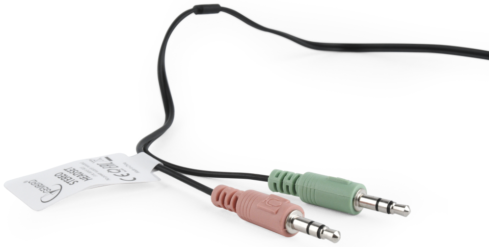 AURICULARES GEMBIRD MHS-001-GW BLANCO BRILLANTE MICROFONO ALAMBRICO 3.5MM - detalle