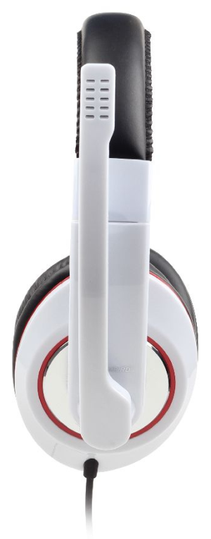 AURICULARES GEMBIRD MHS-001-GW BLANCO BRILLANTE MICROFONO ALAMBRICO 3.5MM - detalle
