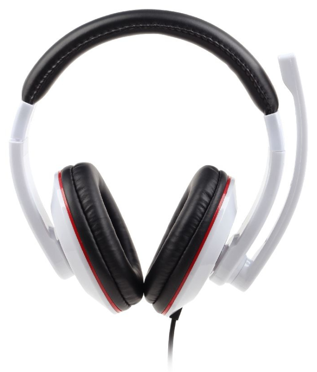 AURICULARES GEMBIRD MHS-001-GW BLANCO BRILLANTE MICROFONO ALAMBRICO 3.5MM - detalle