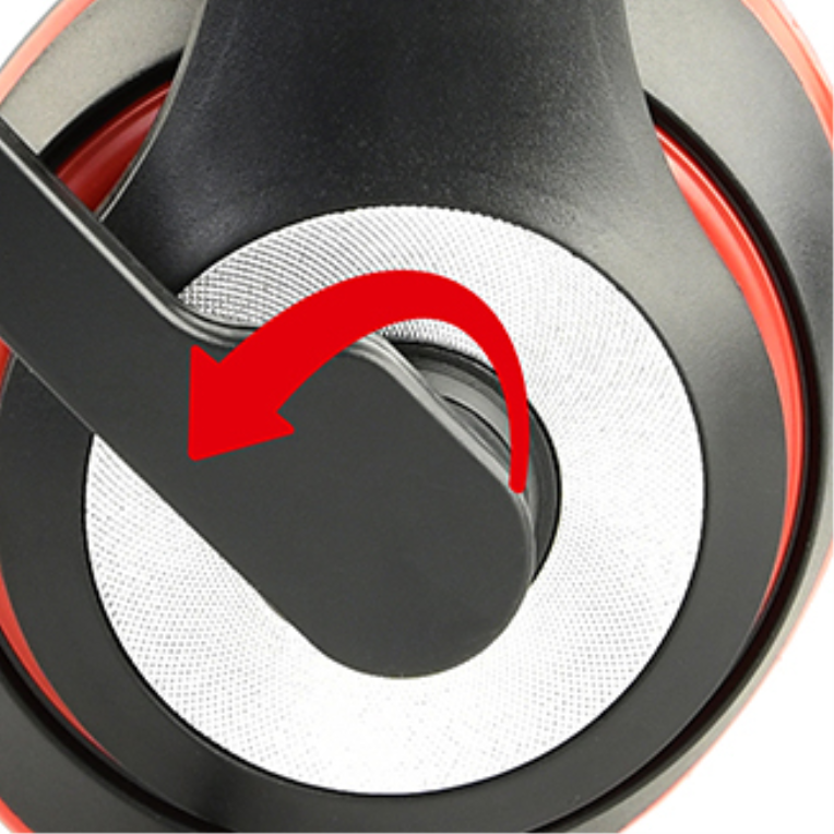 AURICULARES GEMBIRD MHS-03-BKRD NEGRO ROJO MICROFONO ALAMBRICO 3.5MM - detalle