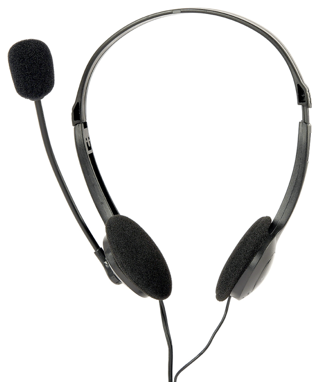 AURICULARES GEMBIRD MHS-123 NEGRO MICROFONO ALAMBRICO JACK 3.5MM - detalle