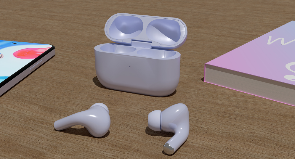 AURICULARES GEMBIRD TWS-03-V VIOLETA BT - detalle