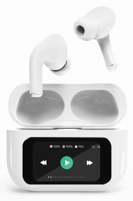 AURICULARES GEMBIRD TWS-LCD-ANC-01-W BLANCO BT