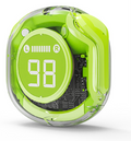 AURICULARES GEMBIRD TWST-01-G TRANSPARENTES VERDE BT