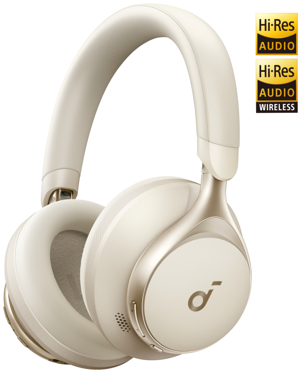 AURICULARES INALÁMBRICOS SOUNDCORE SPACE ONE BLANCOS. DIADEMA, LLAMADAS, MÚSICA, BLUETOOTH - detalle