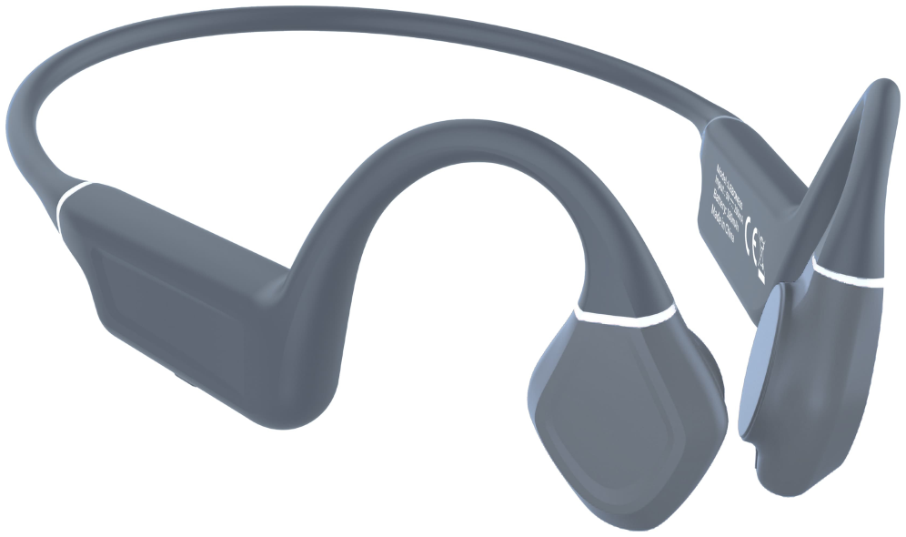 AURICULARES LEOTEC CONDUCCION OSEA KURI GRIS BT