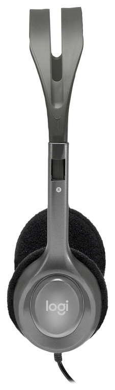 AURICULARES LOGITECH H110 NEGRO MICROFONO ALAMBRICO - detalle