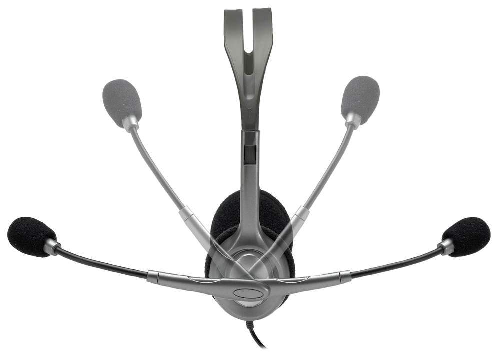 AURICULARES LOGITECH H110 NEGRO MICROFONO ALAMBRICO - detalle