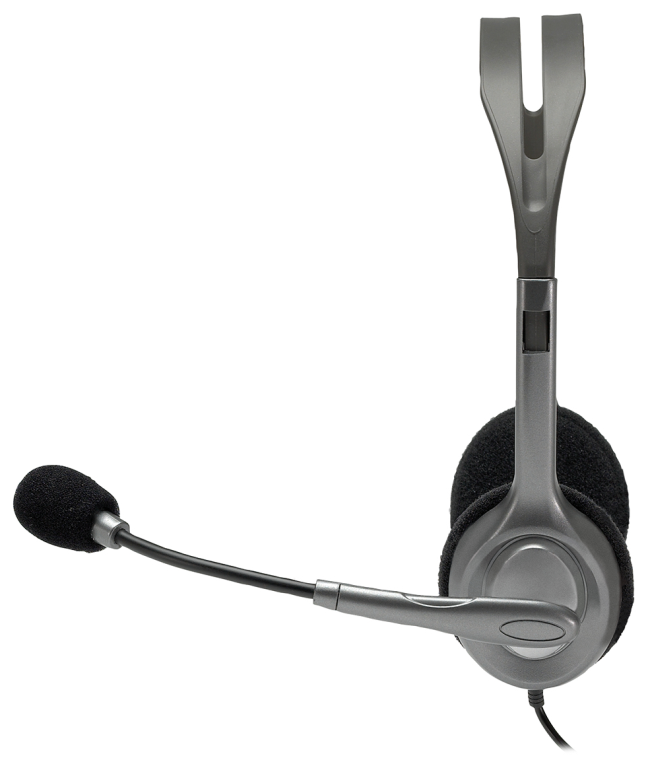 AURICULARES LOGITECH H110 NEGRO MICROFONO ALAMBRICO - detalle