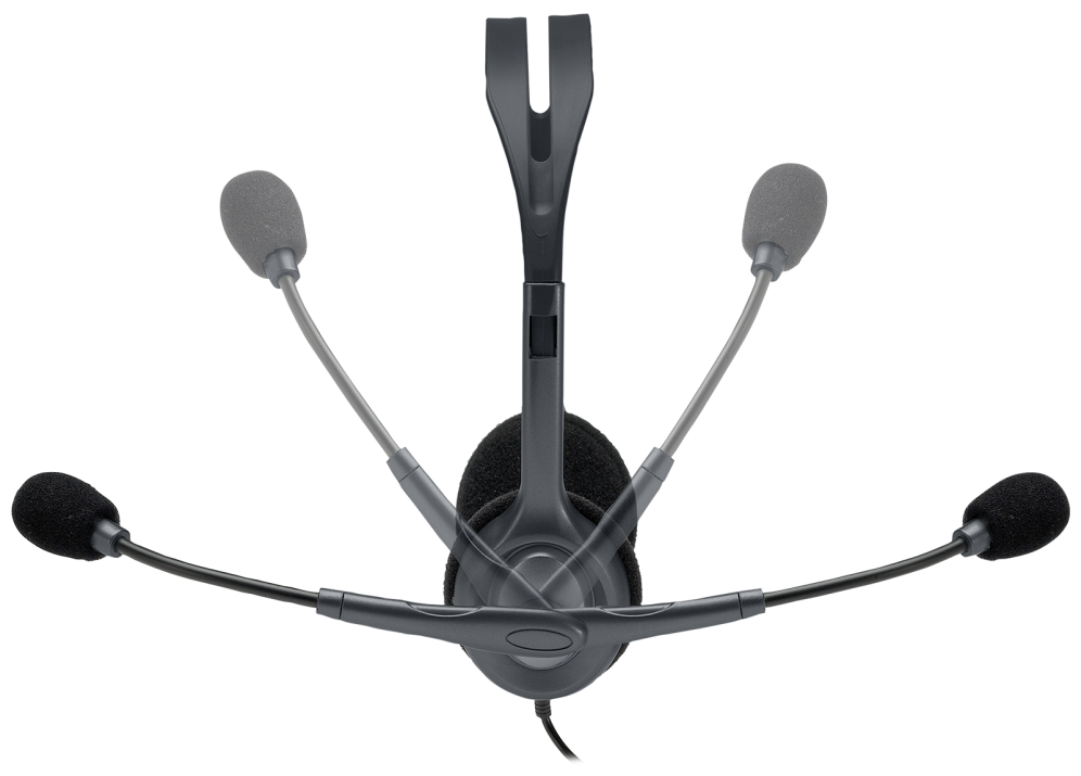 AURICULARES LOGITECH H111 GRIS MICROFONO ALAMBRICO