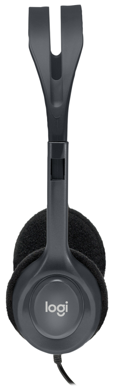 AURICULARES LOGITECH H111 GRIS MICROFONO ALAMBRICO - detalle
