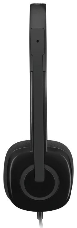 AURICULARES LOGITECH H151 NEGRO MICROFONO ALAMBRICO - detalle