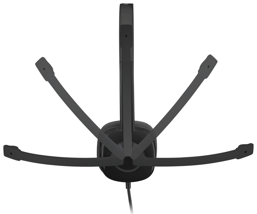 AURICULARES LOGITECH H151 NEGRO MICROFONO ALAMBRICO - detalle