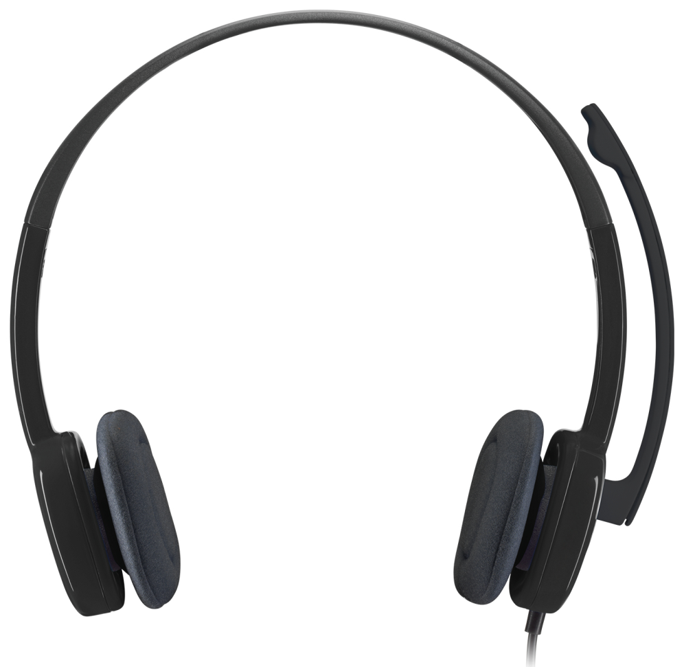 AURICULARES LOGITECH H151 NEGRO MICROFONO ALAMBRICO - detalle