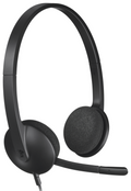AURICULARES LOGITECH H340 NEGRO MICROFONO ALAMBRICO USB
