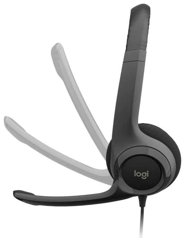 AURICULARES LOGITECH H390 NEGRO MICROFONO ALAMBRICO - detalle