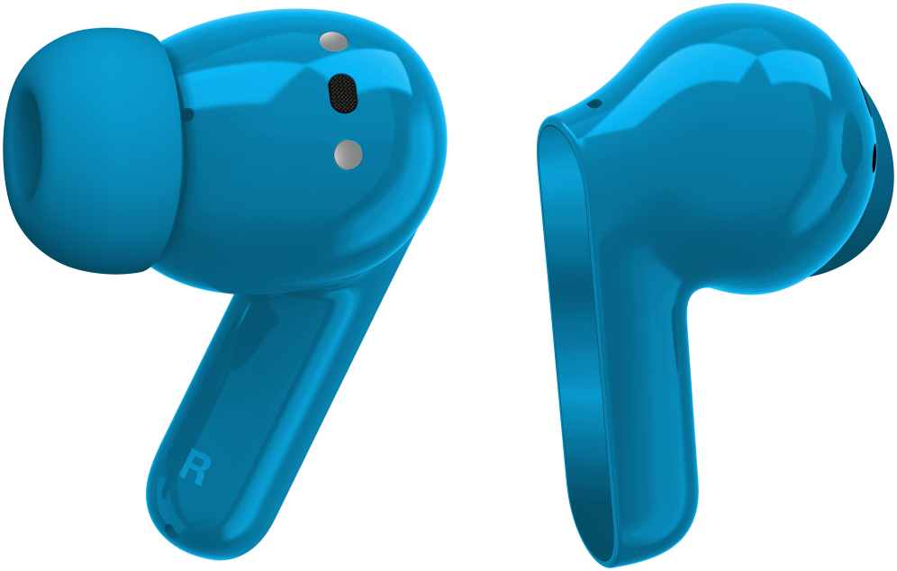 AURICULARES MOTOROLA MOTO BUDS BASS BLUE - detalle