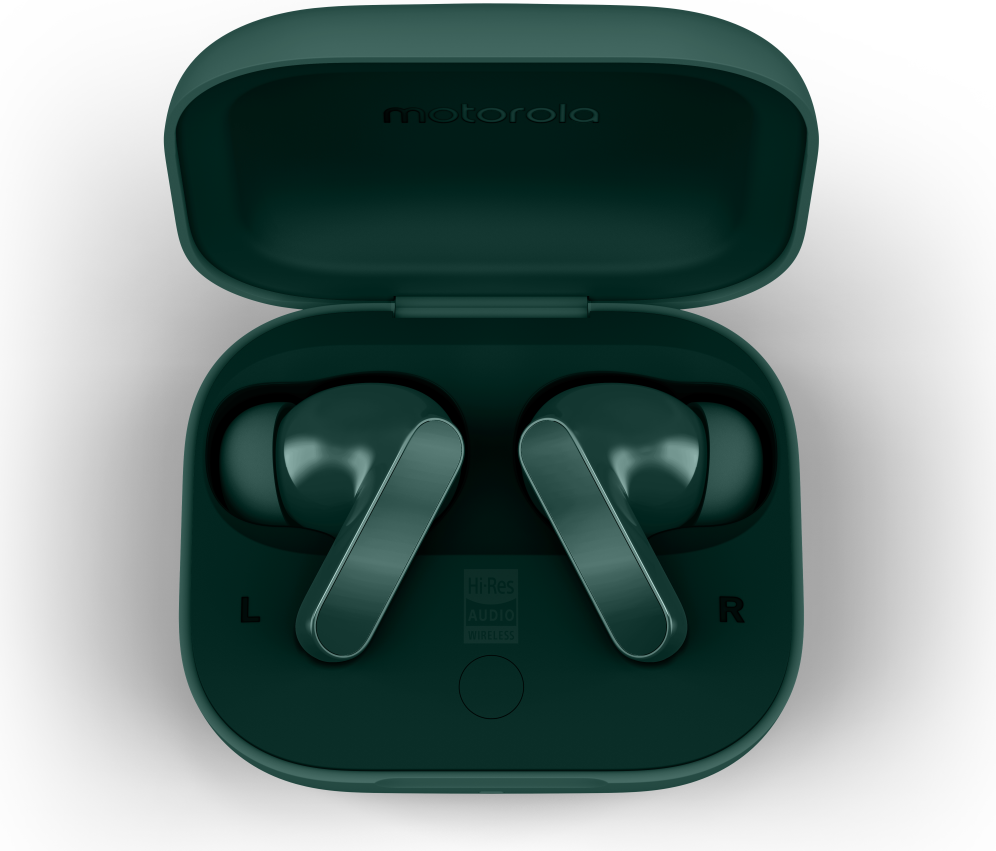 AURICULARES MOTOROLA MOTO BUDS BASS GREEN - detalle
