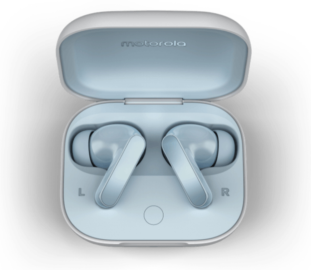 AURICULARES MOTOROLA MOTO BUDS BLUE MICROFONO BT - detalle