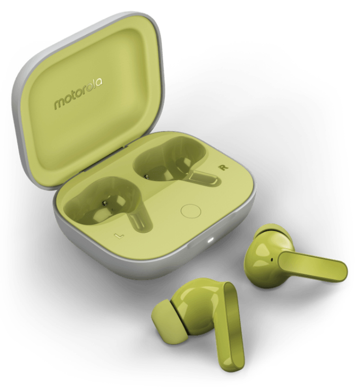AURICULARES MOTOROLA MOTO BUDS GREEN MICROFONO BT