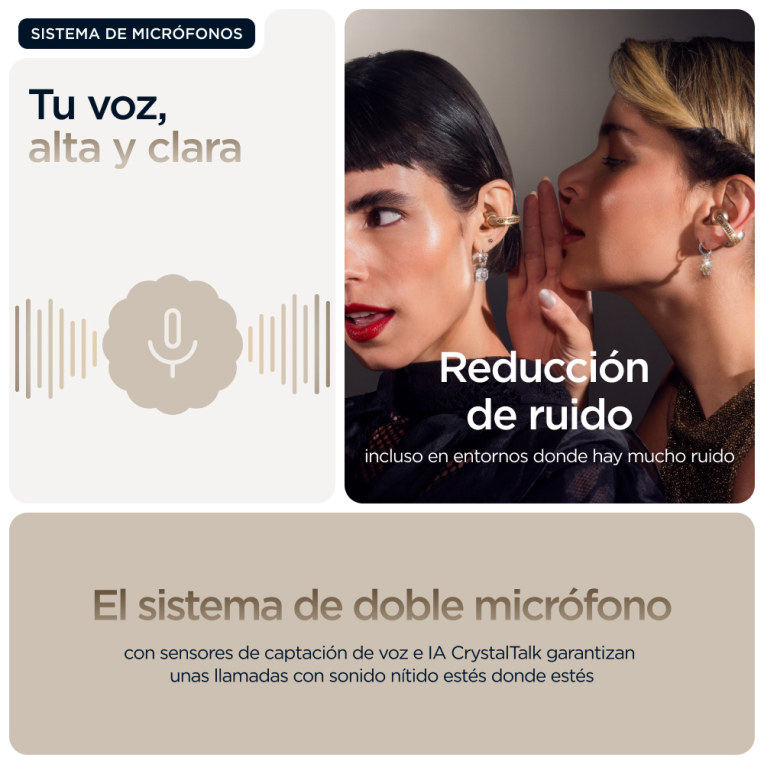 AURICULARES MOTOROLA MOTO BUDS LOOP SWAROVSKI - detalle