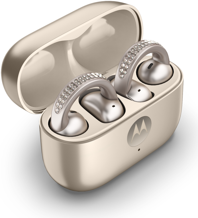 AURICULARES MOTOROLA MOTO BUDS LOOP SWAROVSKI - detalle