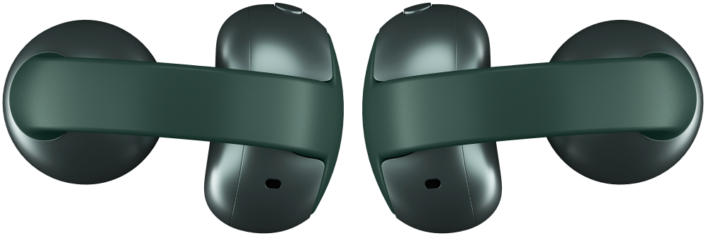 AURICULARES MOTOROLA MOTO BUDS LOOP VERDE - detalle