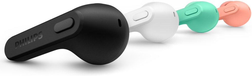 AURICULARES PHILIPS TAT2206GR/00 TRUE WIRELESS BLANCO MICROFONO BT - detalle