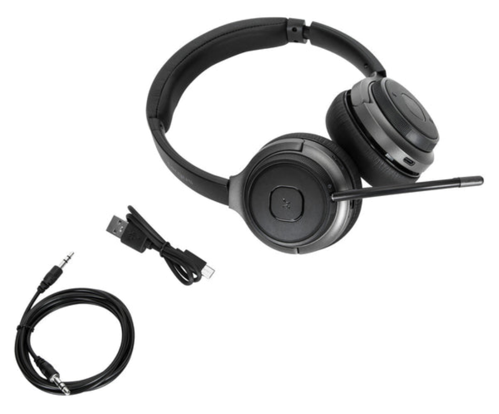 AURICULARES TARGUS AEH104GL NEGRO MICROFONO BT - detalle