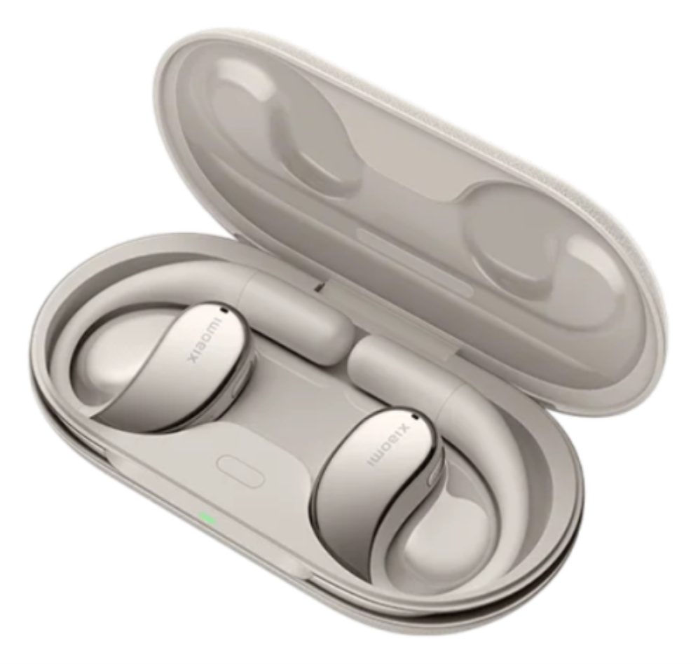 AURICULARES XIAOMI OPENWEAR STEREO SANDSTONE BEIGE MICROFONO BT - detalle