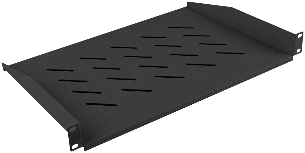 BANDEJA LANBERG FIJA 1U 483X315MM HASTA 25KG RACK DE 19" NEGRO - detalle