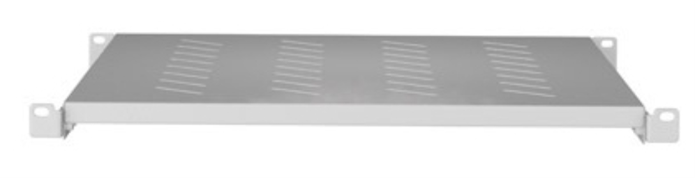BANDEJA LANBERG FIJA 1U 483X500 MM HASTA 25KG RACK 19 GRIS - detalle